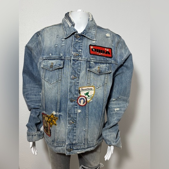 EUC Amiri Bob Marley Painted Denim Jacket - Picture 2 of 14